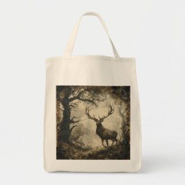 Bolsa Tote Sacos de Tote de Samhain nórdico - Design de Stag