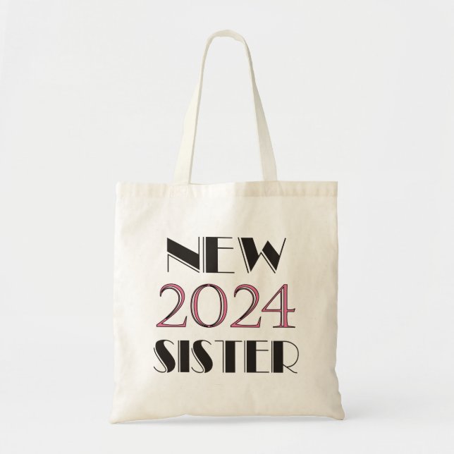 Bolsa Tote Sacos de Tote Irmã 2024 (Frente)