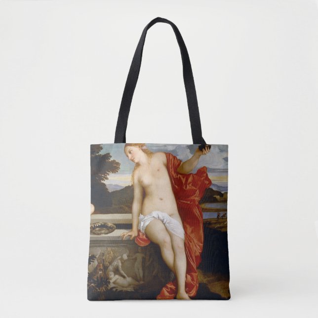 Bolsa Tote Sacred and Profane Love, Tiziano Vecelli, 1515 (Frente)