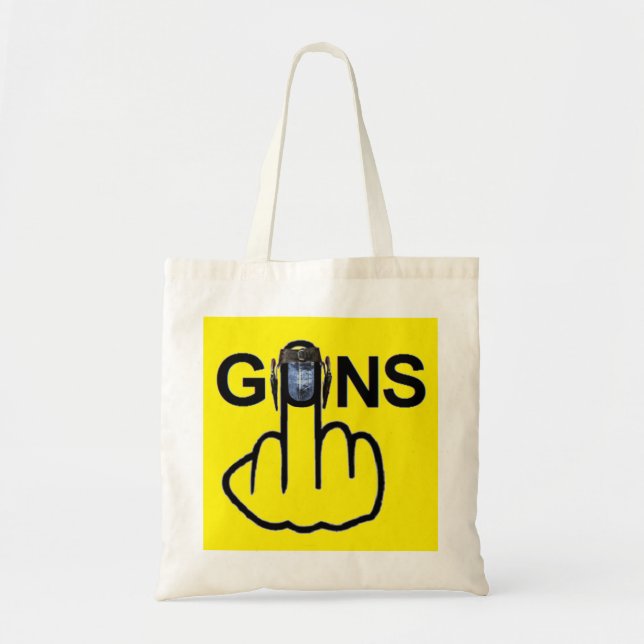 Bolsa Tote Sacudir Bag Guns (Frente)