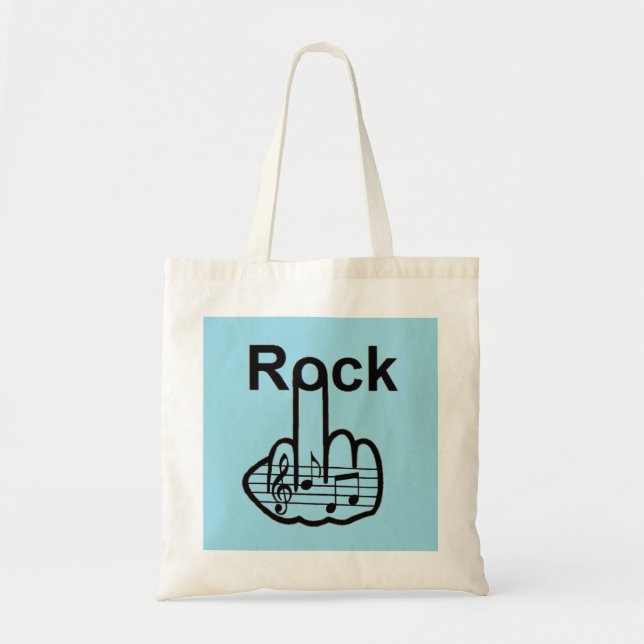 Bolsa Tote Sacudir Bag Rock (Frente)