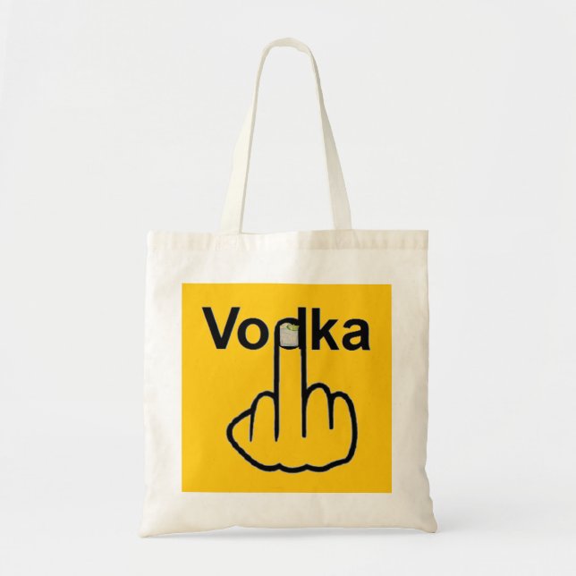 Bolsa Tote Sacudir Bag Vodka (Frente)