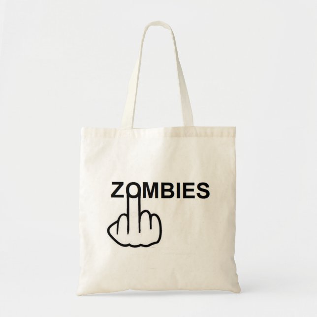 Bolsa Tote Sacudir Bag Zombie (Frente)