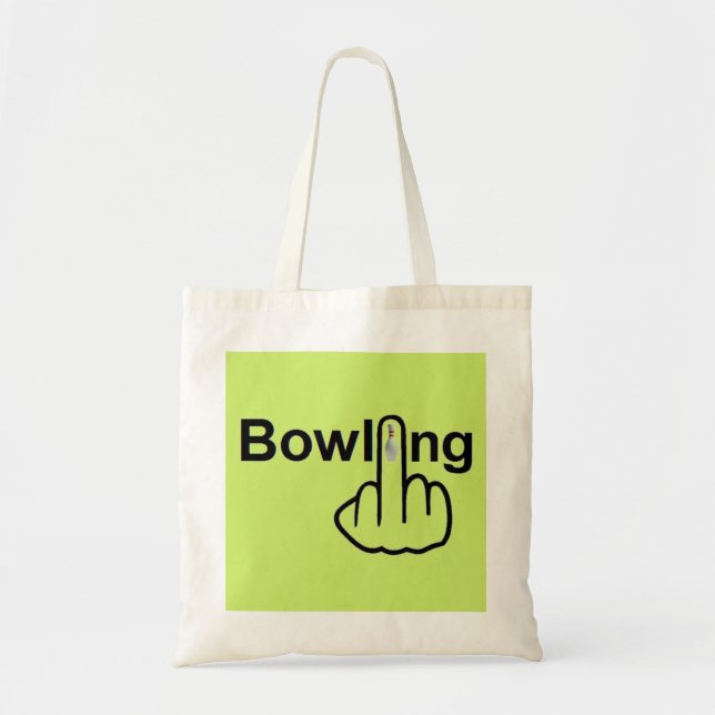 Bolsa Tote Sacudir de Boliche (Frente)