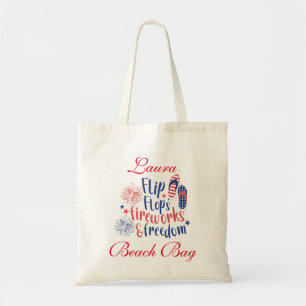 Bolsa Tote Sacudir de Férias de Verão Bolsas de praia Inchada
