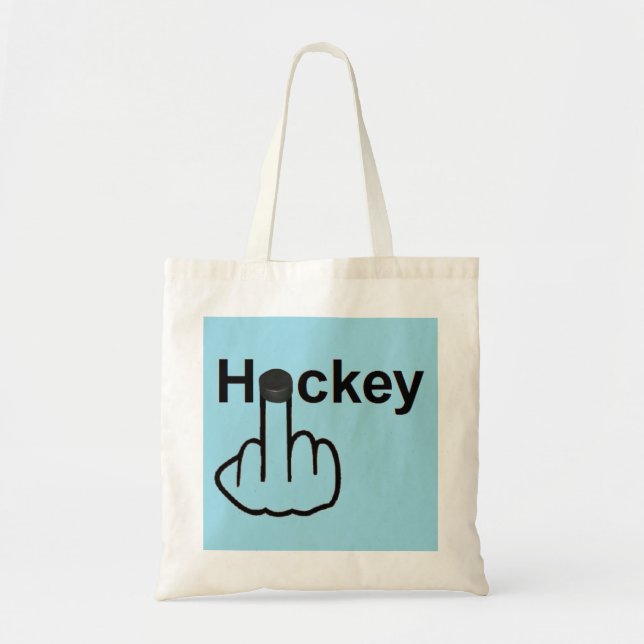 Bolsa Tote Sacudir de Hóquei em Saco (Frente)