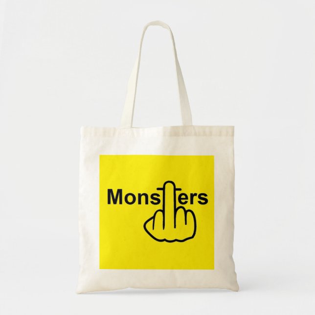 Bolsa Tote Sacudir Monstro do Bag (Frente)