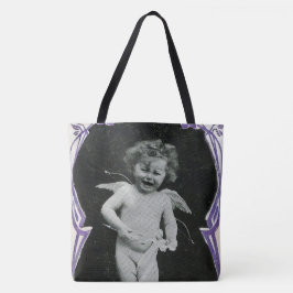 Bolsa Tote Sad Cherub Angel Impressão