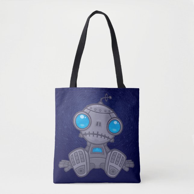 Bolsa Tote Sad Robot (Frente)