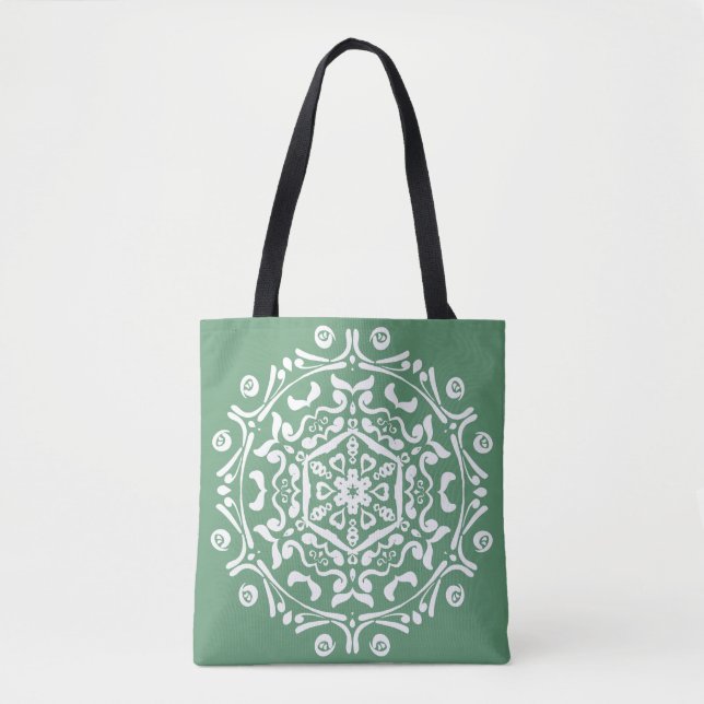 Bolsa Tote Sage Mandala (Frente)