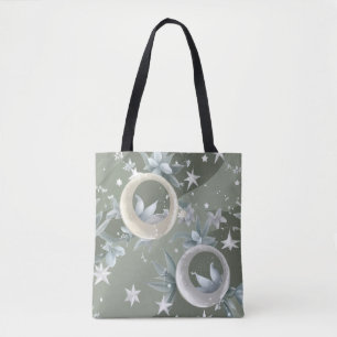 Bolsa Tote Sage Verde Lua Celestial (2)