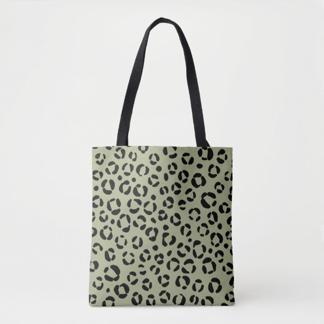 Bolsa Tote Saged Leopardo (Frente)