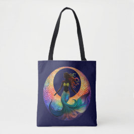 Bolsa Tote Sagitário Lua Deusa Silhueta | Praia do Mar Profun