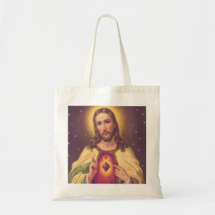 Bolsa Tote Sagrado Coração de Jesus