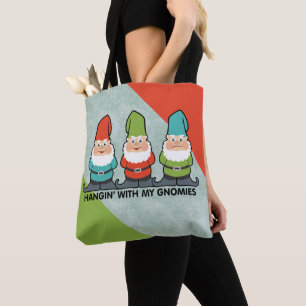 Bolsa Tote Saindo Com Meus Amigos Gnomias