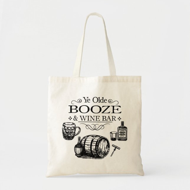 Bolsa Tote Sala de Bares Vintage (Frente)