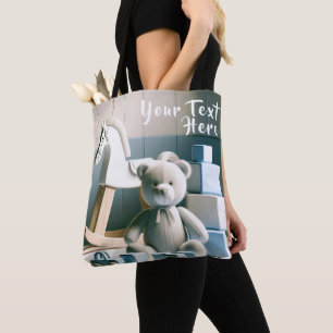 Bolsa Tote Sala de Crianças Encantadas com Brinquedos