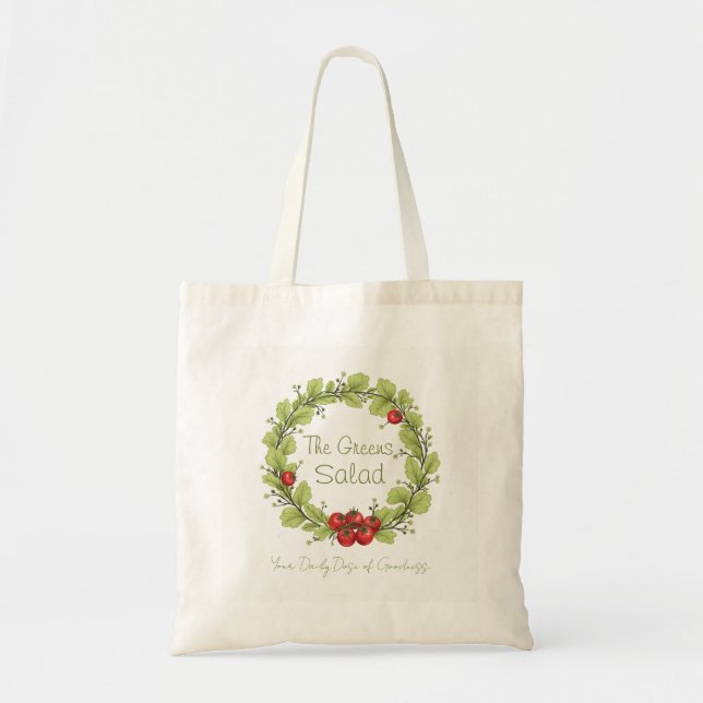 Bolsa Tote Salada dos Verdes (Frente)