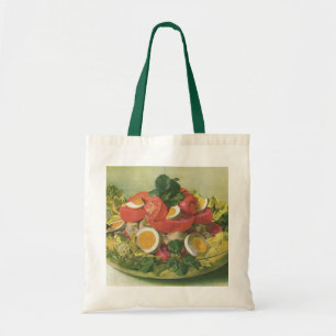 Bolsa Tote Salada Mesclun Verde Mista Orgânica de Alimentos A