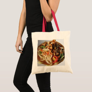 Bolsa Tote Salada Picante de Papaia de Ayutthaya [Som Tam] co