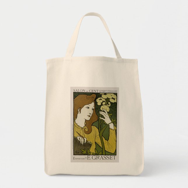 Bolsa Tote Salão des Cent ~ Exposition de E. Grasset (Frente)