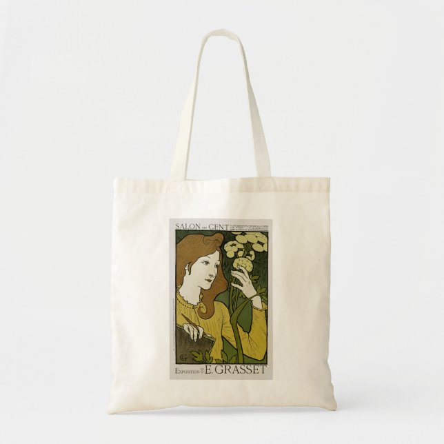 Bolsa Tote Salão des Cent ~ Exposition de E. Grasset (Frente)