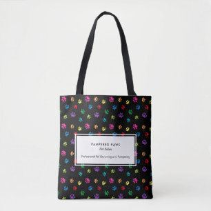 Bolsa Tote Salão Profissional de Animais de Estimação Impress