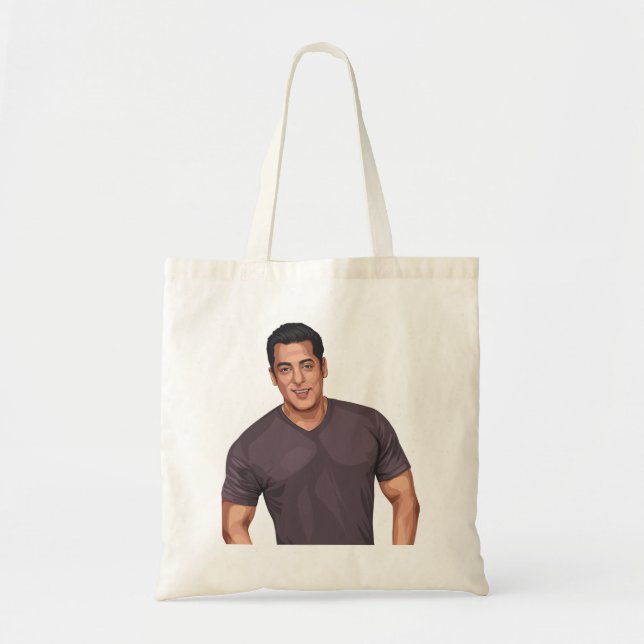 Bolsa Tote Salman Khan Tote Bag (Frente)