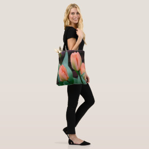 Bolsa Tote Salmão ou Tulipa de Coral