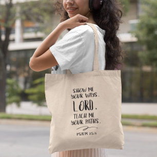 Bolsa Tote Salmo bíblia