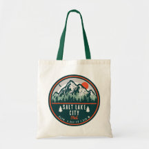 Salt Lake City Utah Ski Souvenir Retro Vintage 80s