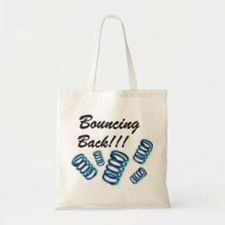 Bolsa Tote Saltando para trás o totebag alto com primaveras