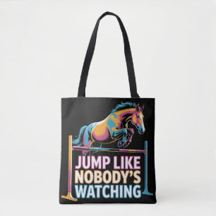 Bolsa Tote Salto de Cavalo - Salta como se ninguém estivesse