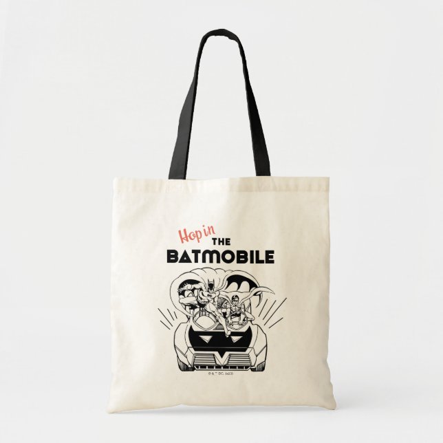 Bolsa Tote Salto no Batmobile (Frente)
