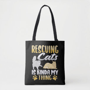 Bolsa Tote Salvamento de Gato de Salvamento de Gato de Animai
