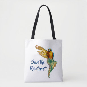 Bolsa Tote Salvar A Floresta Tropical