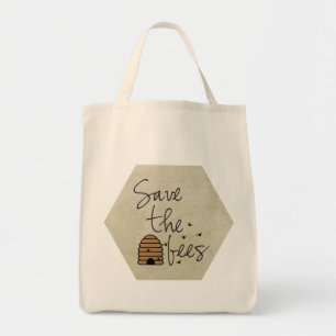 Bolsa Tote Salvar as abelhas
