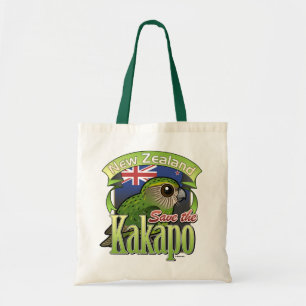Bolsa Tote Salvar o Kakapo de Nova Zelândia