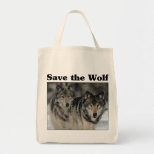 Bolsa Tote Salvar o lobo