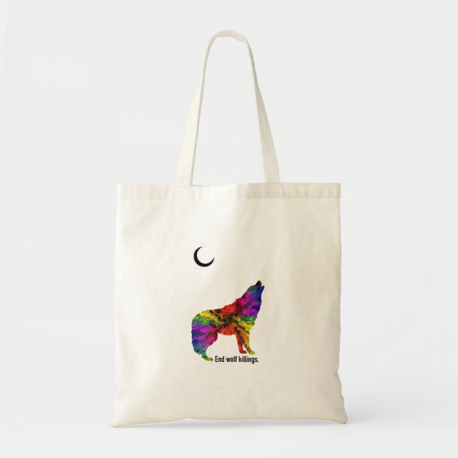 Bolsa Tote Salvar os lobos (Frente)