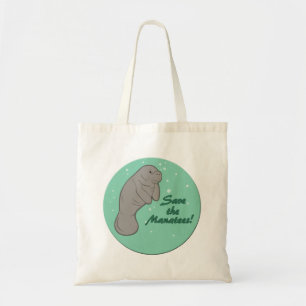 Bolsa Tote Salvar os peixes-boi!