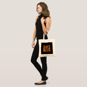 Bolsa Tote Salve As Abelhas-Abelhas-Abelhas-Amarelo-Agudas