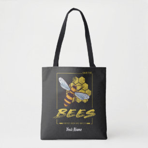 Bolsa Tote Salve as Abelhas para apicultor e Apicultor