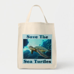 Bolsa Tote Salve as tartarugas marinhas