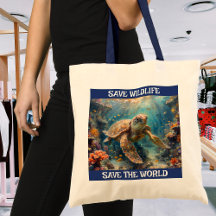 Salve as tartarugas! Salve a vida selvagem!