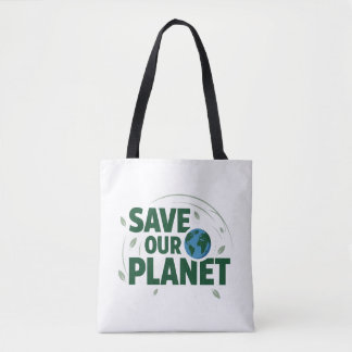 Bolsa Tote Salve nosso planeta