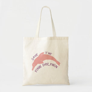 Bolsa Tote Salve o golfinho rosa