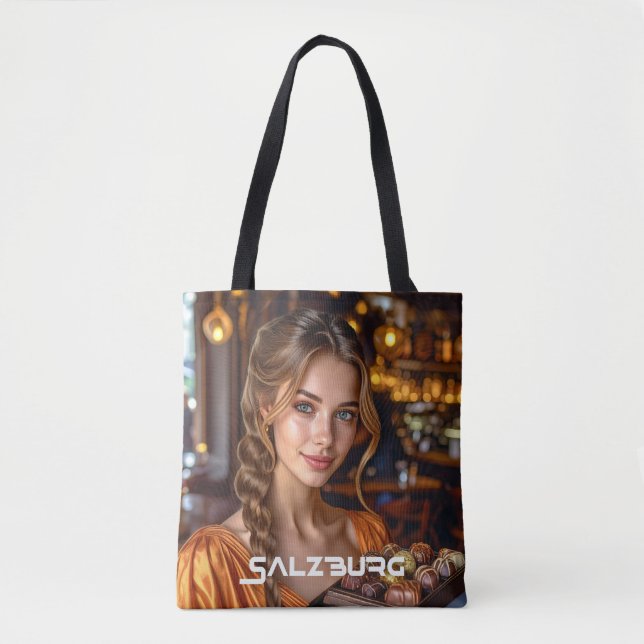 BOLSA TOTE SALZBURGO - AMOR DA ÁUSTRIA (Frente)