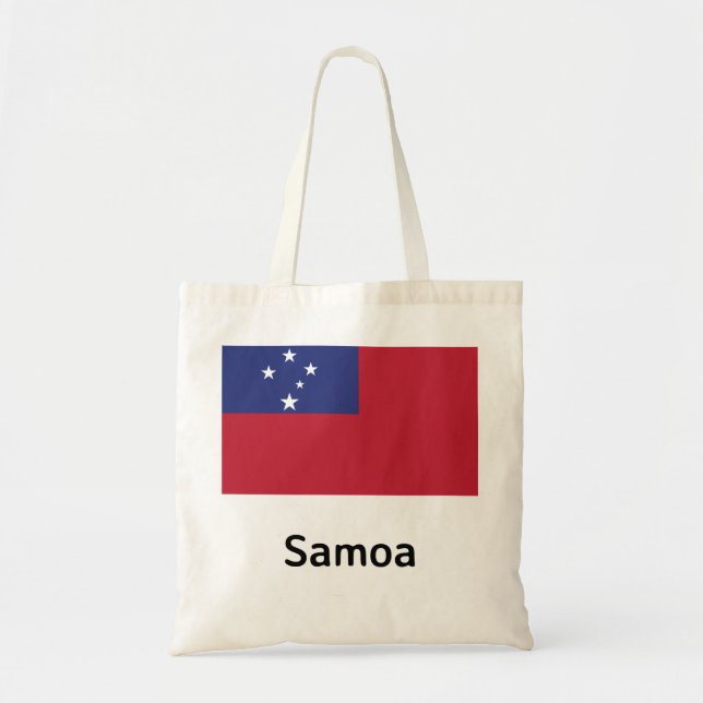 Bolsa Tote Samoa Flag (Frente)