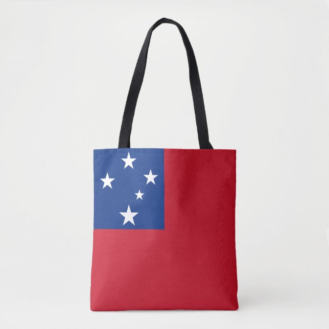Bolsa Tote Samoa Flag (Frente)